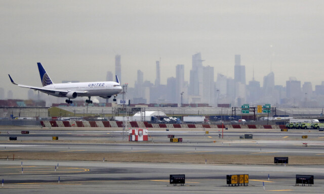 Stenger New York-flyplass for ankomster
